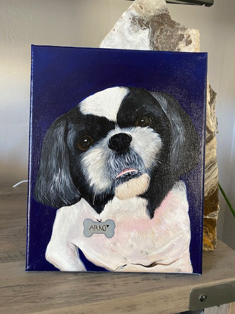 Custom Pet Portraits - Original Artwork by Amy Watt