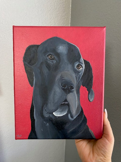 Custom Pet Portraits - Original Artwork by Amy Watt