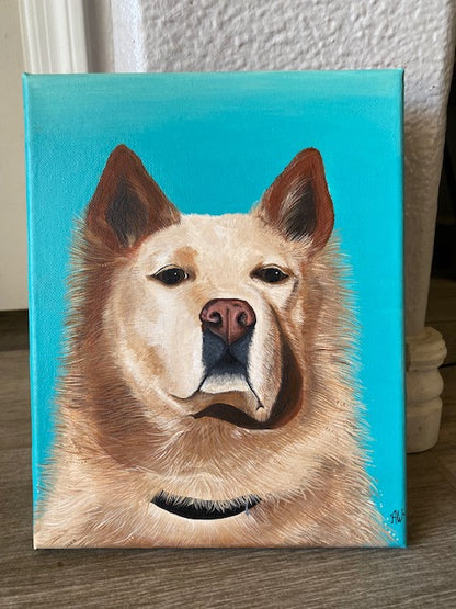 Custom Pet Portraits - Original Artwork by Amy Watt