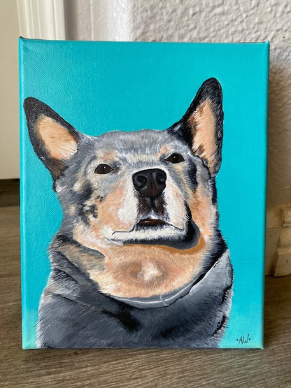 Custom Pet Portraits - Original Artwork by Amy Watt