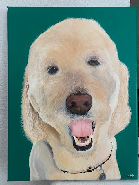 Custom Pet Portraits - Original Artwork by Amy Watt