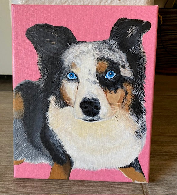 Custom Pet Portraits - Original Artwork by Amy Watt