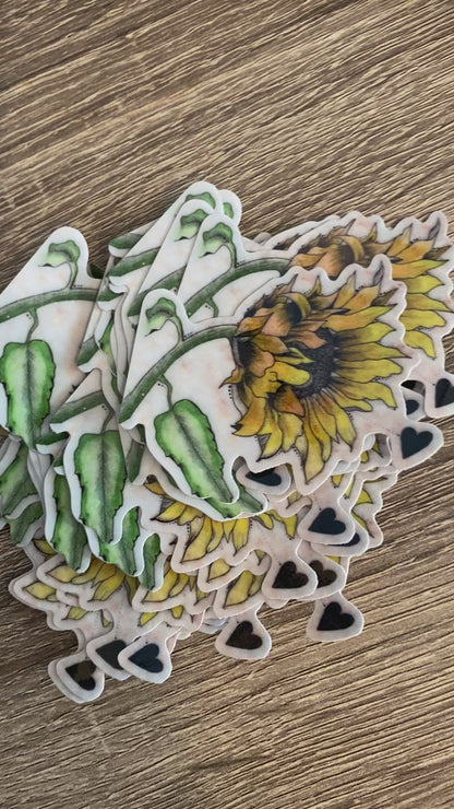 Sunflower Sticker