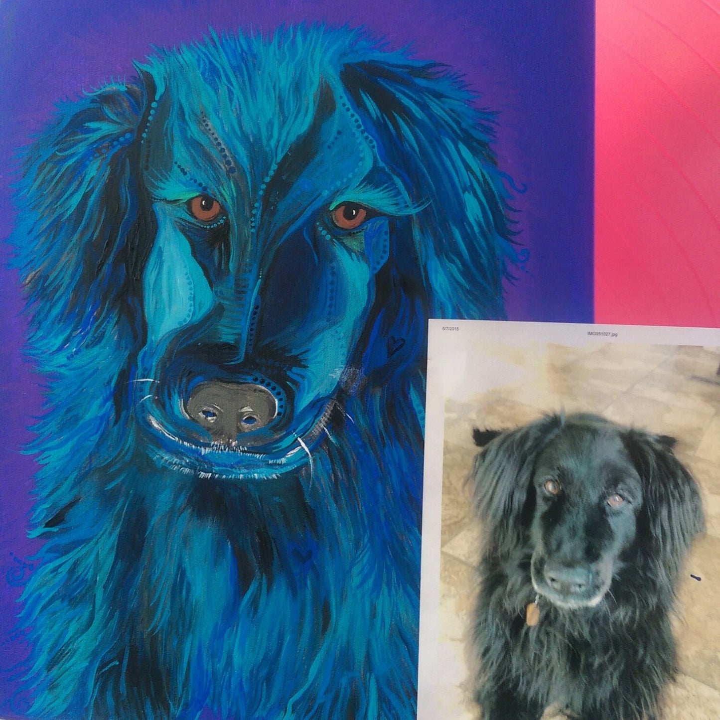 Custom Pet Portraits - Original Artwork by Amy Watt