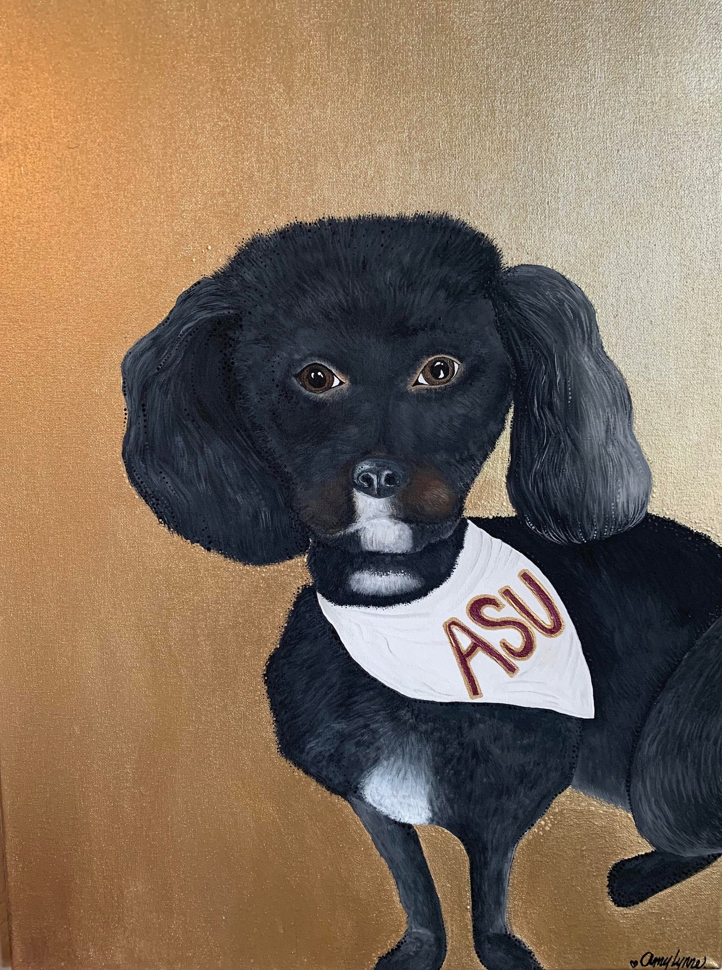 Custom Pet Portraits - Original Artwork by Amy Watt