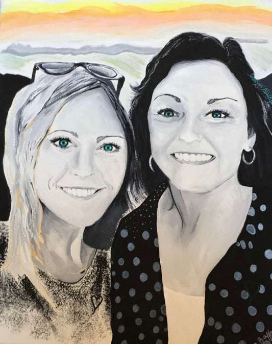 Custom People Portraits - Original Artwork by Amy Watt