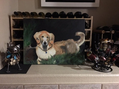 Custom Pet Portraits - Original Artwork by Amy Watt