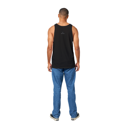 Raven on Stone - Premium Unisex Tank Top