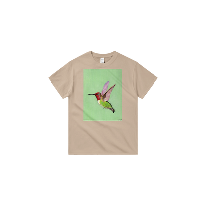 Hummingbird - Heavyweight Unisex Crewneck T-shirt