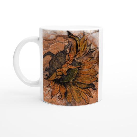 Sunflower Stone -  11oz Ceramic Mug