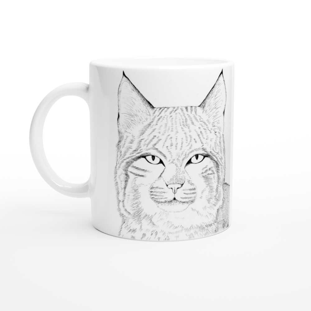 Arizona Bobcat - White 11oz Ceramic Mug