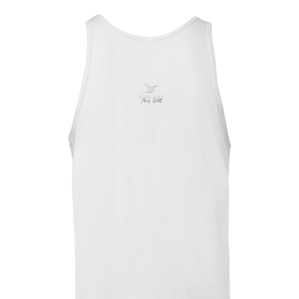 Sunflower on Stone - Premium Unisex Tank Top