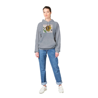 Sunflower on Stone Hoodie - Classic Unisex Pullover Hoodie