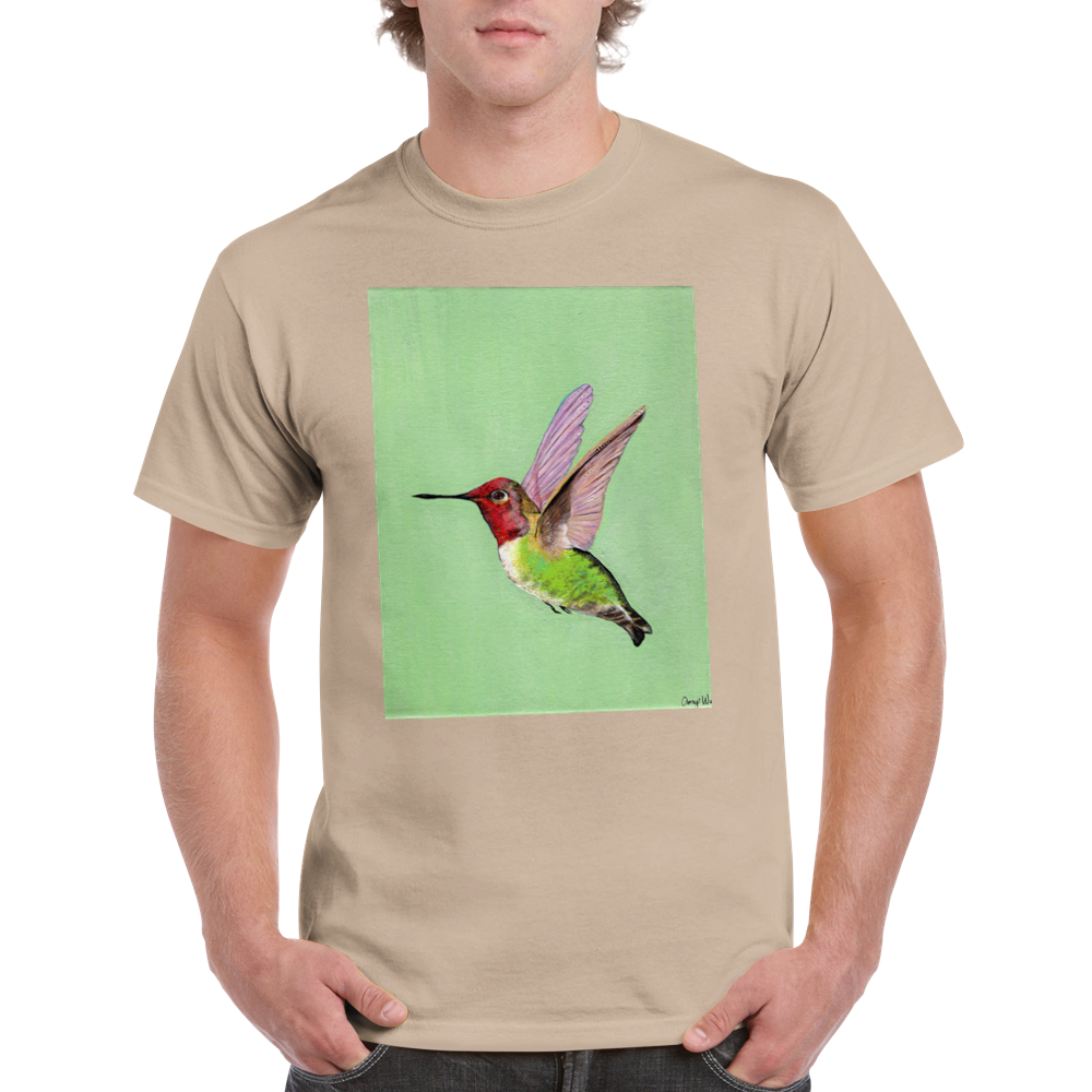 Hummingbird - Heavyweight Unisex Crewneck T-shirt