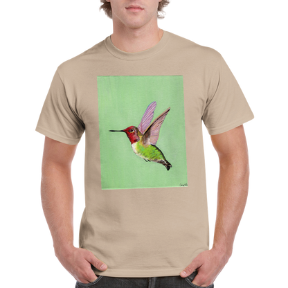 Hummingbird - Heavyweight Unisex Crewneck T-shirt