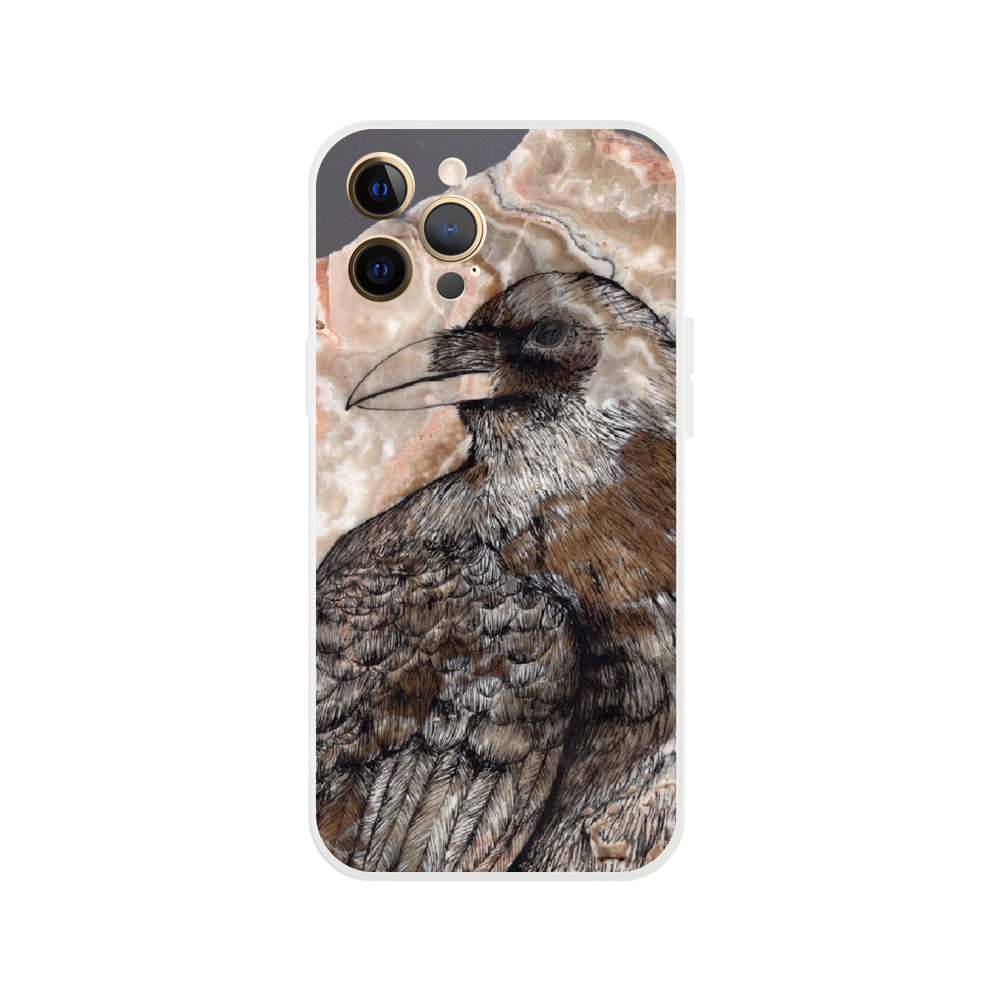 Raven on Stone - Flexi case