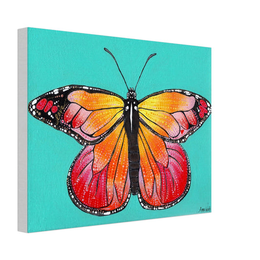 Amy's Magical Butterfly Canvas Print