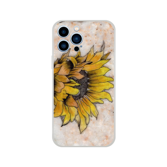 Sunflower on Stone - Flexi case