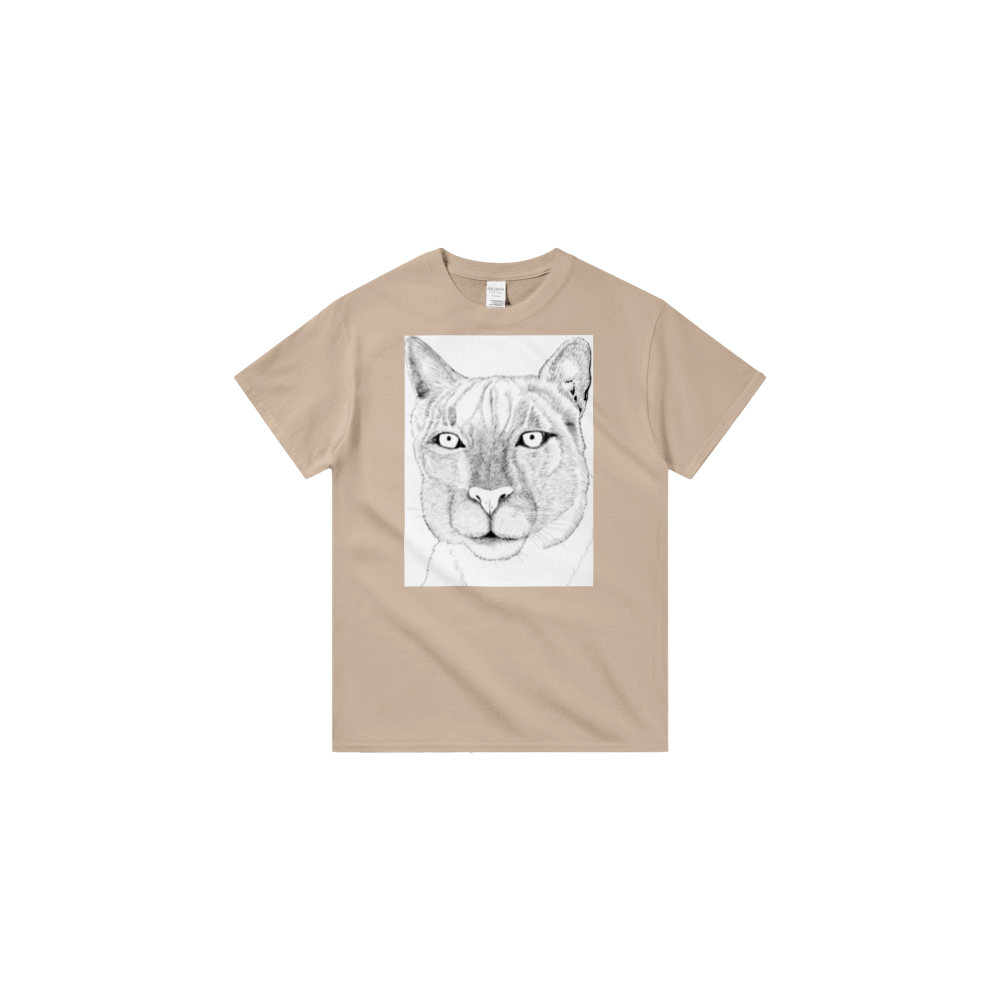 Arizona Mountain Lion - Heavyweight Unisex Crewneck T-shirt