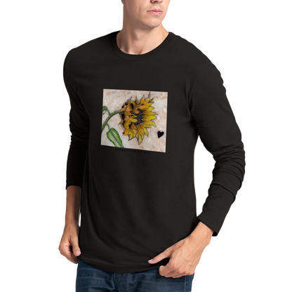 Sunflower on Stone - Premium Unisex Longsleeve T-shirt