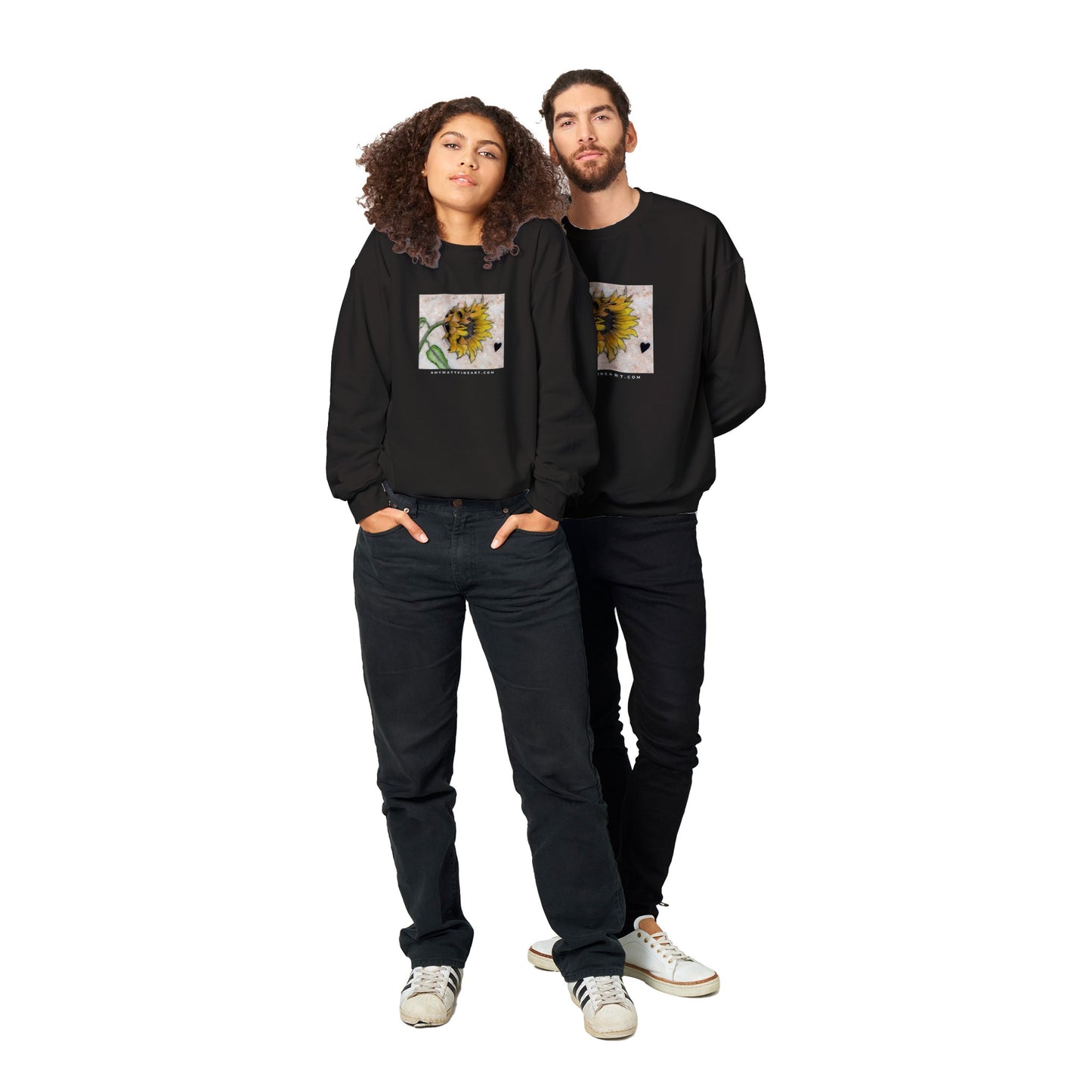 Sunflower Sweatshirt - Classic Unisex Crewneck Sweatshirt