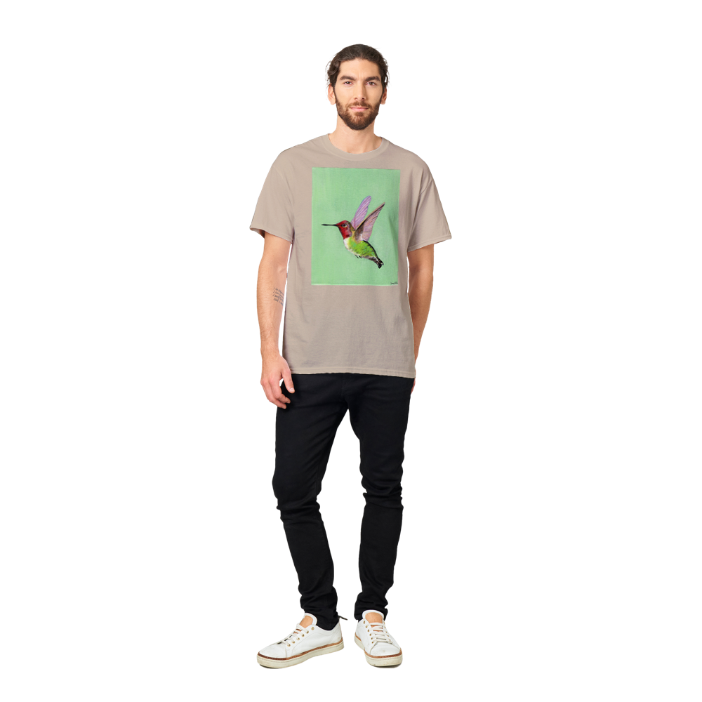 Hummingbird - Heavyweight Unisex Crewneck T-shirt