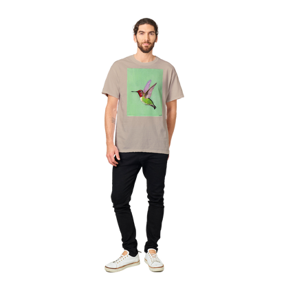 Hummingbird - Heavyweight Unisex Crewneck T-shirt