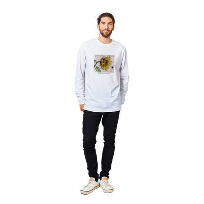 Sunflower on Stone - Premium Unisex Longsleeve T-shirt