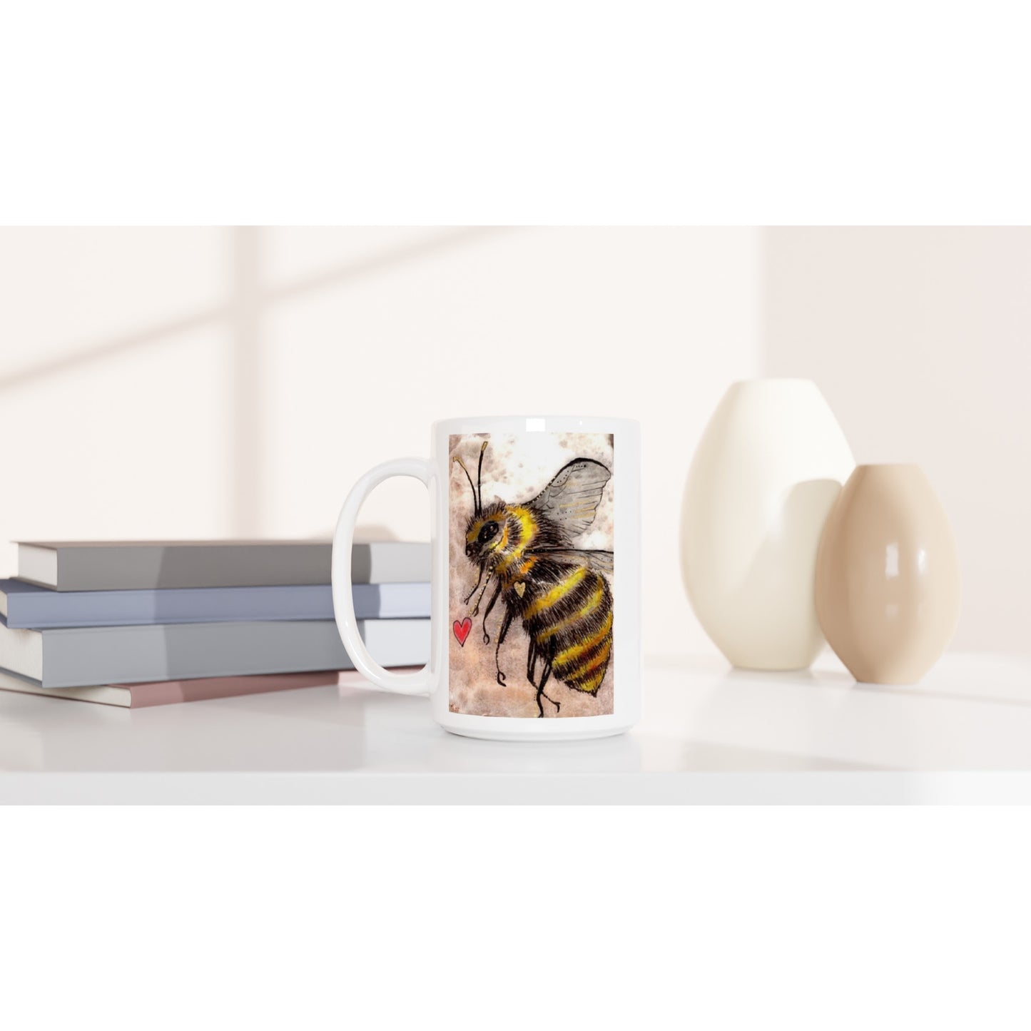 Bee 15oz Ceramic Mug