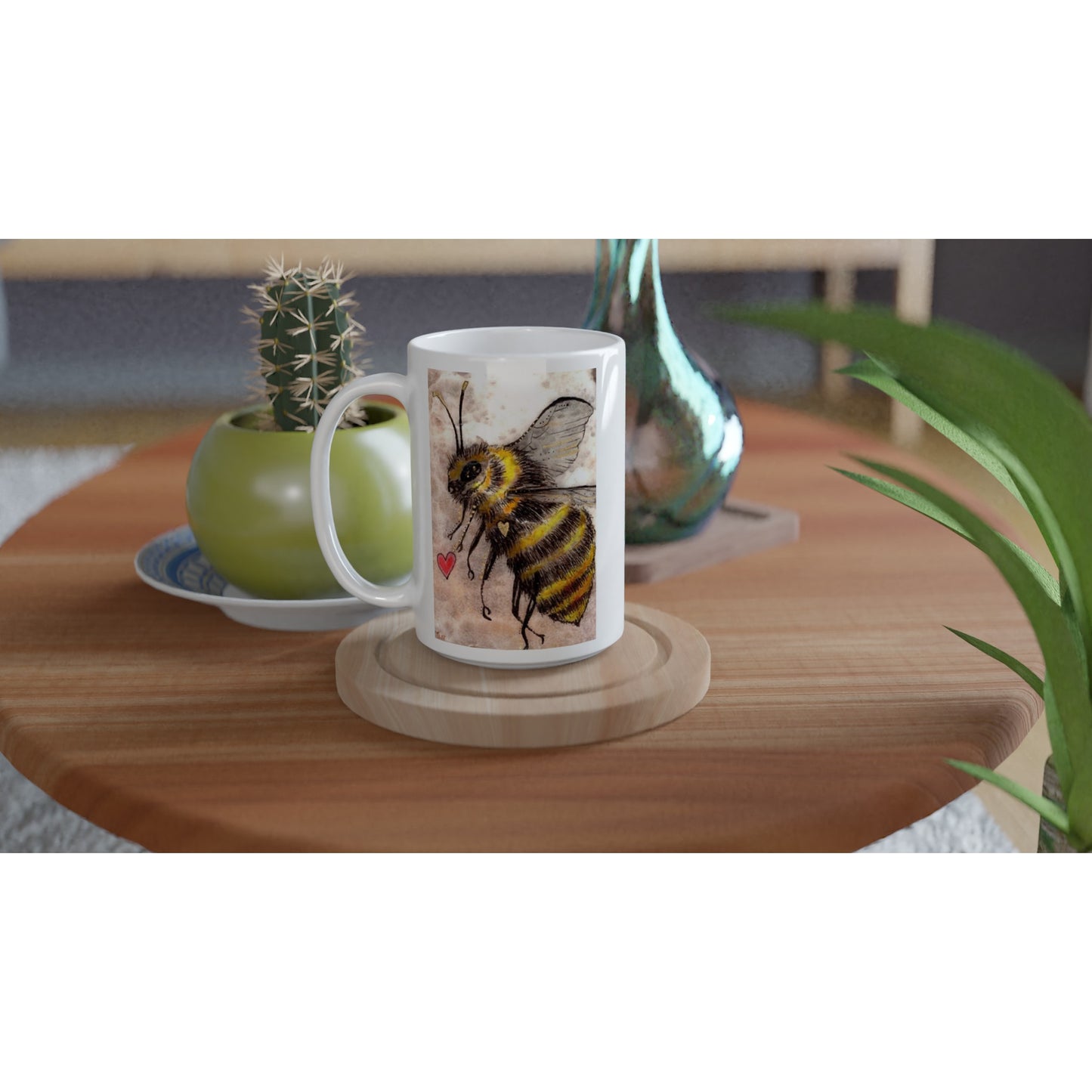 Bee 15oz Ceramic Mug