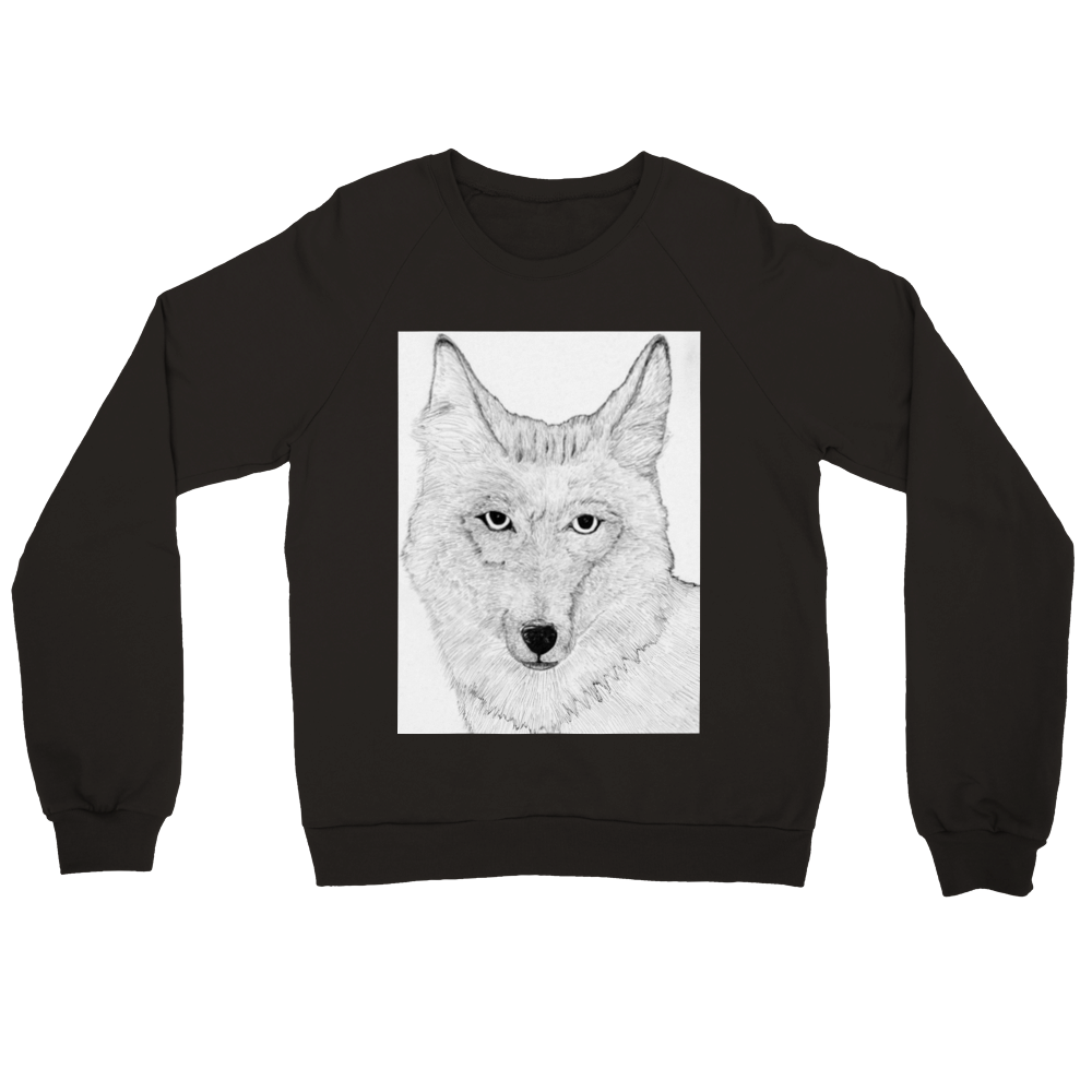 Coyote Sweatshirt - Premium Unisex Crewneck Sweatshirt