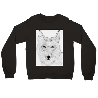 Coyote Sweatshirt - Premium Unisex Crewneck Sweatshirt