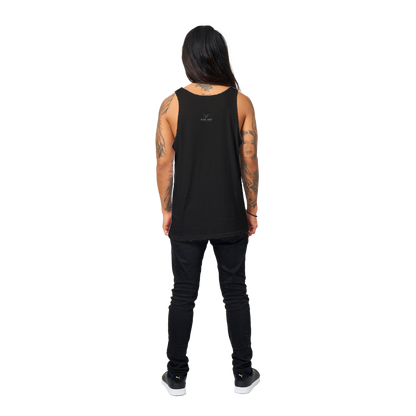 Raven on Stone - Premium Unisex Tank Top