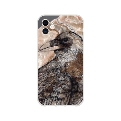 Raven on Stone - Flexi case