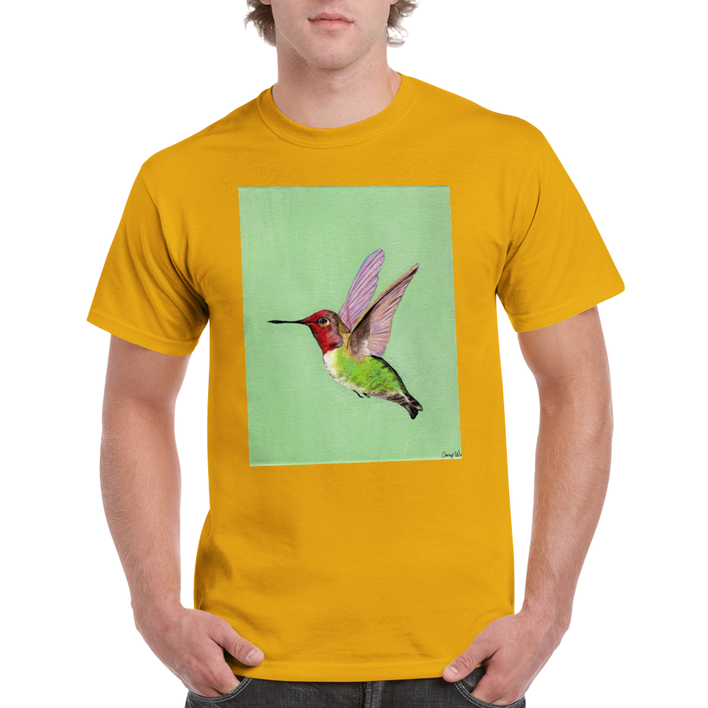 Hummingbird - Heavyweight Unisex Crewneck T-shirt