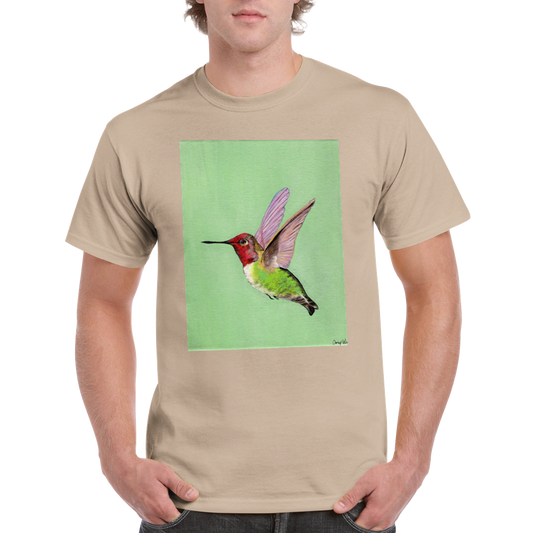 Hummingbird - Heavyweight Unisex Crewneck T-shirt