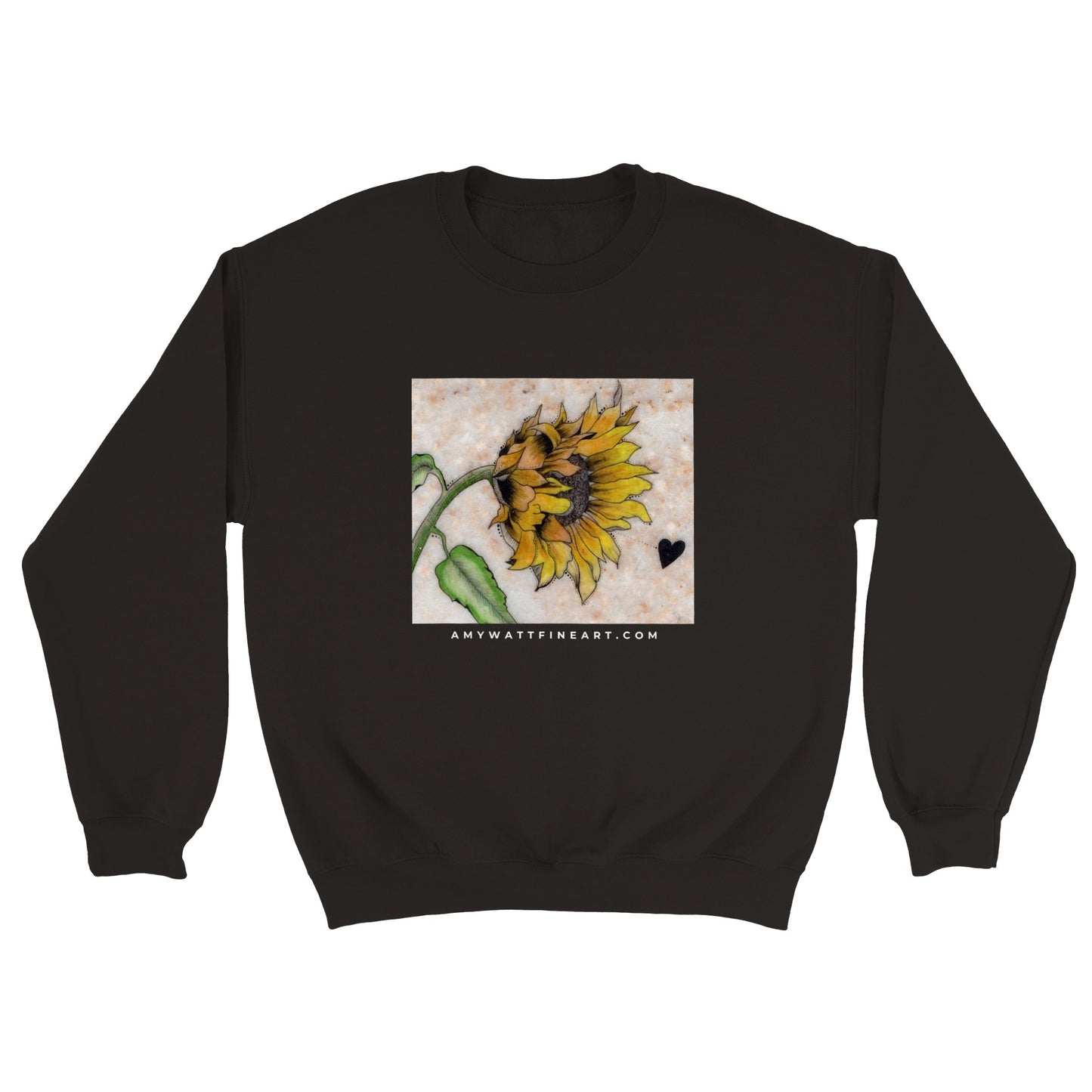 Sunflower Sweatshirt - Classic Unisex Crewneck Sweatshirt