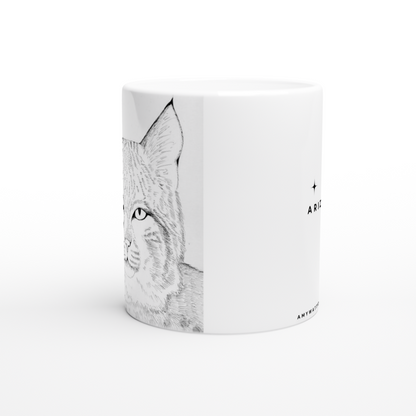 Arizona Bobcat - White 11oz Ceramic Mug