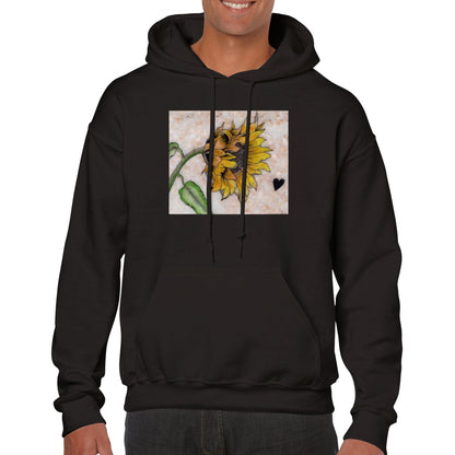 Sunflower on Stone Hoodie - Classic Unisex Pullover Hoodie