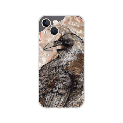 Raven on Stone - Flexi case