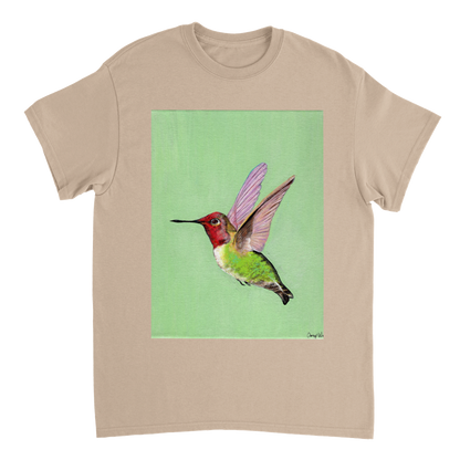 Hummingbird - Heavyweight Unisex Crewneck T-shirt