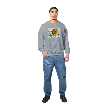 Sunflower Sweatshirt - Classic Unisex Crewneck Sweatshirt