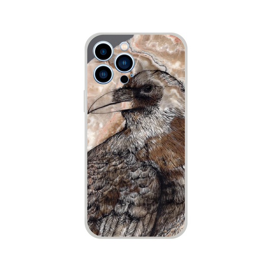 Raven on Stone - Flexi case