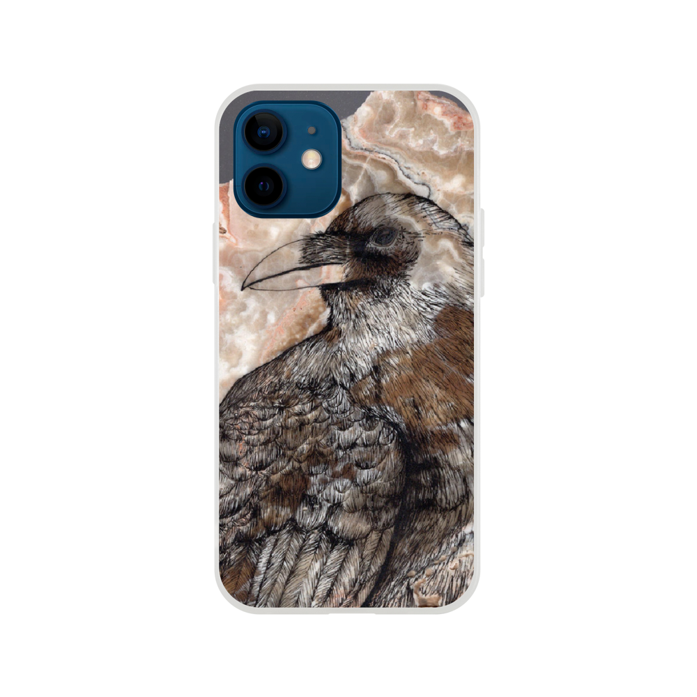 Raven on Stone - Flexi case